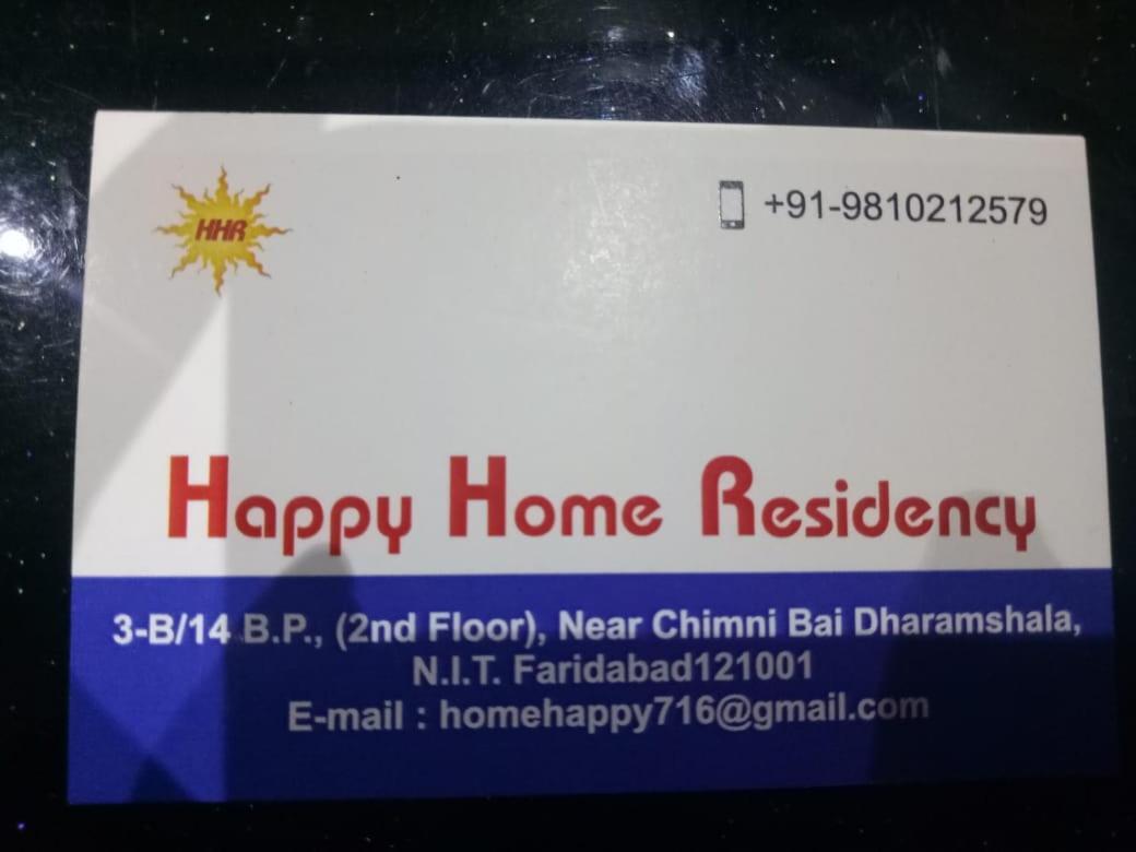 Happy Home Residency Faridabad Eksteriør billede
